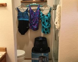 Swim suits, Water shoes, Humidifer