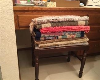 Bath Mats, Vanity Stool