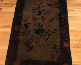  Chinese Fa-Ti  Art Deco Wool Area Rug 2'5 x 4'9