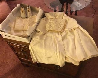 Adorable Vintage Baby Christening Outfit 