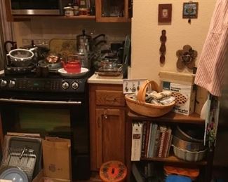 Pots, Pans, Cookbooks, Aprons and more.