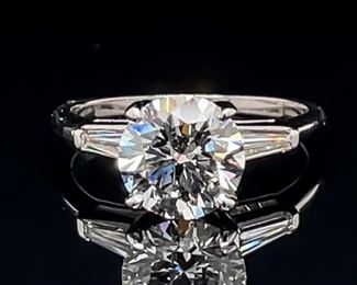 2.43 ctw Diamond 3-Stone Ring in 14k Gold