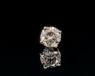 .48 CT Diamond Stud Earring 14k Gold