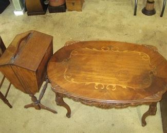 Vintage Sewing Stand, Coffee Table