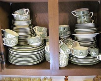 Vintage Colonial Homestead Dishes
