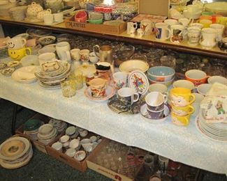 Collector Cups/Plates/Bowls - Campbell's, Morton, Fire King, McDonald's, Ect.