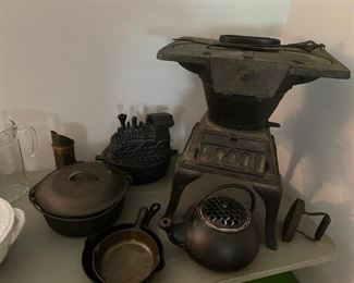 Antique Cast Iron Laundry Stove