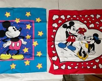 Minnie and Mickey Bandanas