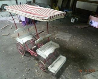 vintage surrey pedal wagon