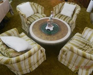 4 chairs