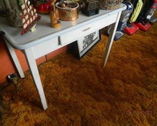 vintage table