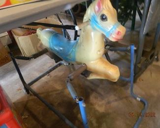 vintage rocking horse