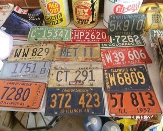 license plates