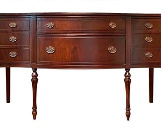 496 Bowfront Sideboard 