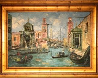 507 Venice Scene Painting