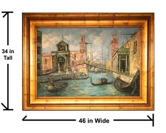 507b Venice Scene Painting