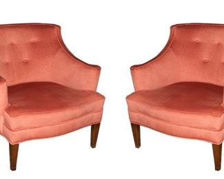 508 Pair Mid Century Chairs 