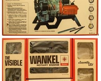 Wankel Transparent Rotary Engine Plastic Model