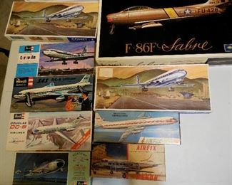 Vintage Unused Model Airplane Kits