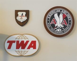 TWA - American Airlines - Royale Airlines Signs