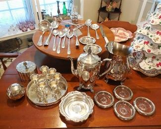 Silver Plate Serving Pieces