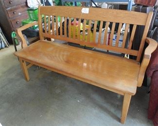 Nice Oak Bench