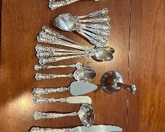 Gotham Buttercup Pattern Sterling Flatware