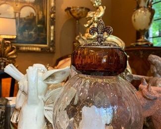 Large collections of small art pieces, glass art and curios