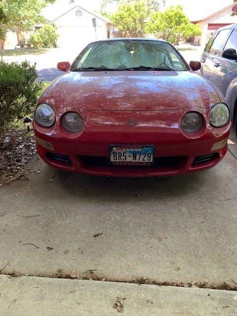 1996 25th anniversary 
Toyota Celica with 90,584 miles, asking $5300