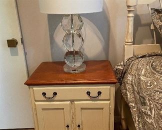 5 piece Ethan Allen French Provincial BEDROOM set.  There are 2 Nightstands