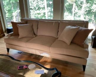 Ethan Allen Emerson sofa purchased in 2021. 88 x 40 x 36. There are two