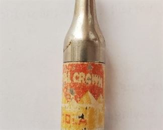 Vintage Royal Crown Cola bottle cigarette lighter...