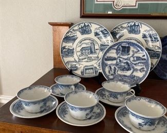 Tea cups  sold. See Schoharie  County 250th anniversary commemorative plates
