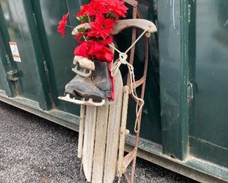 There won’t be sledding or skating where I’m going, so this holiday decoration would be more appropriate on your front porch.