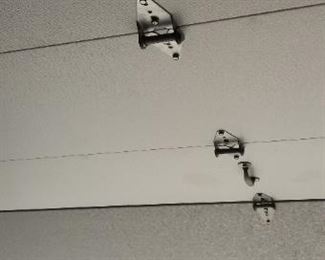 Insulated garage door measures 16 ft. x 7 ft.