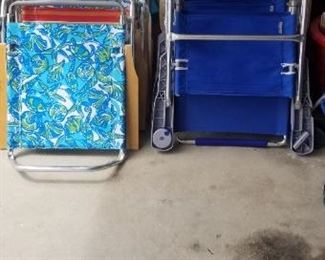 Beach chairs