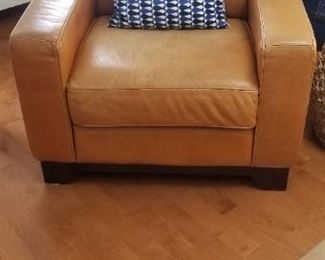 Very nice leather chair - two available