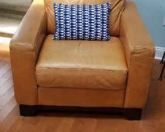 Very nice leather chair - two available