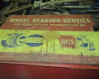 Vintage tin advertising box