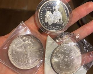 1 ounce silver coins 