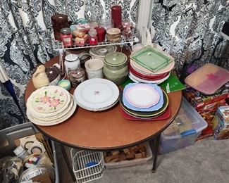 Lots of pretty plates