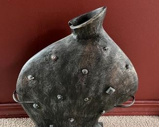 This is in an iron wall mount