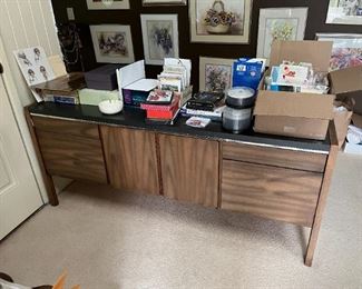 Matching storage credenza