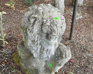 Concrete lion
