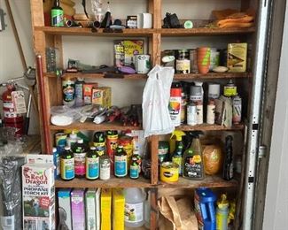 Yard chemicals, etc