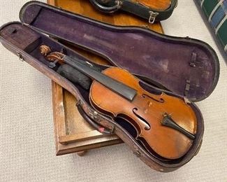 Heinrich Heberlein Jr. violin.