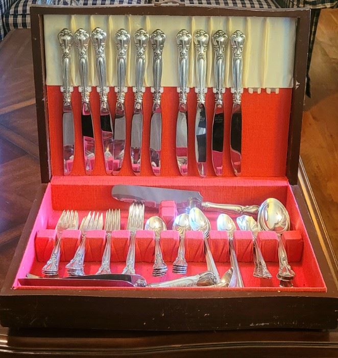 Gorham Sterling Chantilly Flatware Set