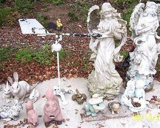 Weather vane, garden decorations