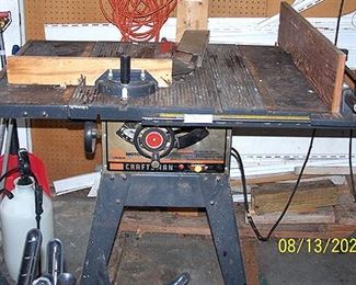 Craftsman table saw