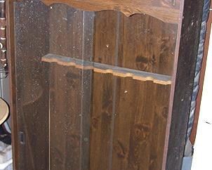 Gun cabinet, decoys